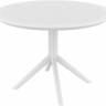 Стол пластиковый Sky Table Ø105 белый Ø1050х740 мм