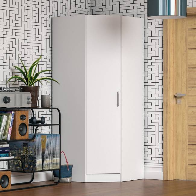 Шкаф угловой белый Стандарт цвет белый