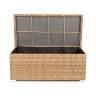 "Порту" сундук водонепроницаемый из искусственного ротанга, цвет соломенный "Порту" сундук водонепроницаемый из искусственного ротанга, цвет соломенный