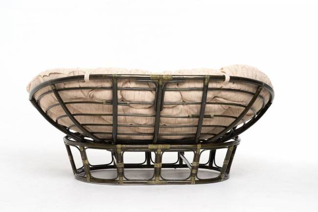 Кресло "MAMASAN" олива  рогожка