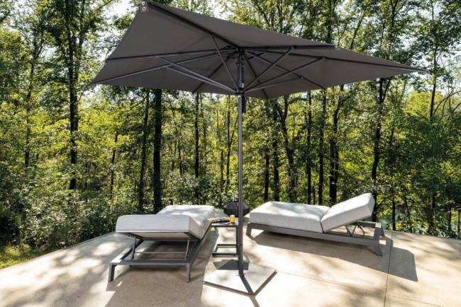 Зонт профессиональный 3х3 м Napoli Standard антрацит 3000х3000 мм Зонт профессиональный 3х3 м Napoli Standard антрацит 3000х3000 мм