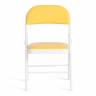 Стул складной Фолдер/Folder (мод.3022G) каркас: металл, сиденье/спинка: экокожа, 46.5х47.5х79см, желтый/белый (Комплект из 6 шт.) желтый, белый каркас: металл, сиденье/спинка: экокожа Стул складной Фолдер/Folder (мод.3022G) каркас: металл, сиденье/спинка: экокожа, 46.5х47.5х79см, желтый/белый (Комплект из 6 шт.) желтый, белый каркас: металл, сиденье/спинка: экокожа