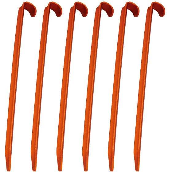 Колышки алюминиевые - U, набор. 6 шт. Оранжевый