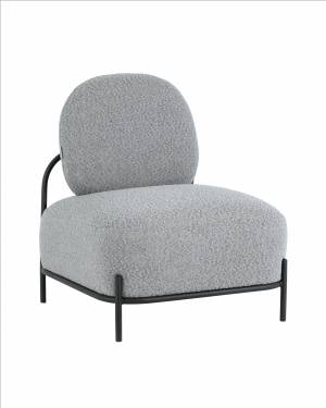 Кресло Стоун new ткань букле серый