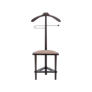 Вешалка со стулом Leset Атланта Венге Коричневый Венге