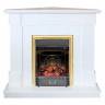 Электрокамин ANDREA Corner WT с Majestic Lux S/Fobos Lux S BL