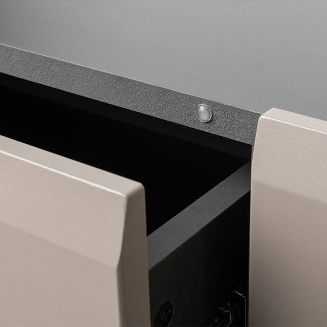 Гостиная из ТВ-тумбы и двух шкафов-витрин Сидней цвет антрацит/МДФ веллюто капучино