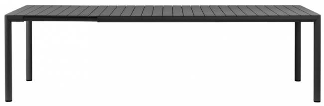 Стол пластиковый раздвижной Tevere 210 антрацит 2110-2750х1000х765 мм