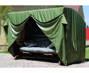 Чехол зимний для качелей "Валенсия 3", зелёный Чехол зимний для качелей "Валенсия 3", зелёный