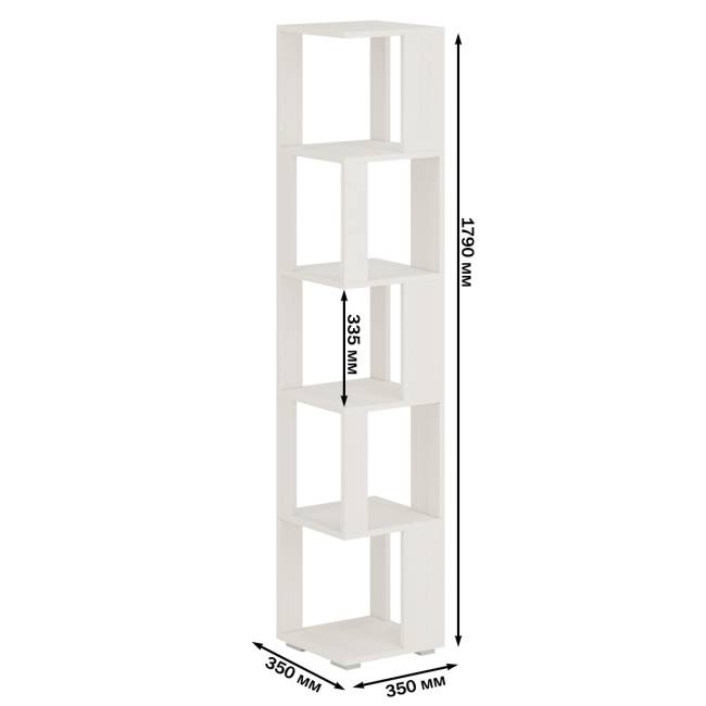 Комплект их 2-х стеллажей цвет дуб лоредо