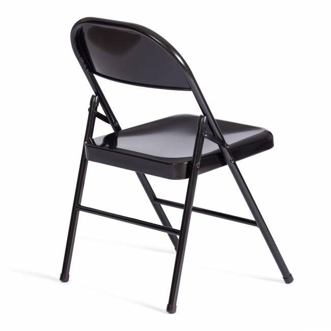 Стул складной Фолдер/Folder (мод.3023(II)) металлический, 46,5х48х75, черный  (Комплект из 6 шт.) черный металлический