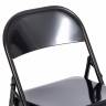 Стул складной Фолдер/Folder (мод.3023(II)) металлический, 46,5х48х75, черный  (Комплект из 6 шт.) черный металлический