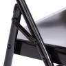 Стул складной Фолдер/Folder (мод.3023(II)) металлический, 46,5х48х75, черный  (Комплект из 6 шт.) черный металлический