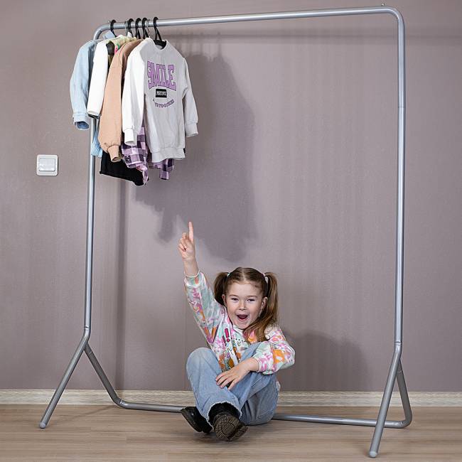 Вешалка напольная Пико 33 металлик