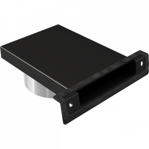 Допуск воздуха в топку с патрубком (125мм)