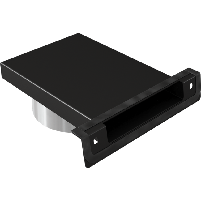 Допуск воздуха в топку с патрубком (125мм)