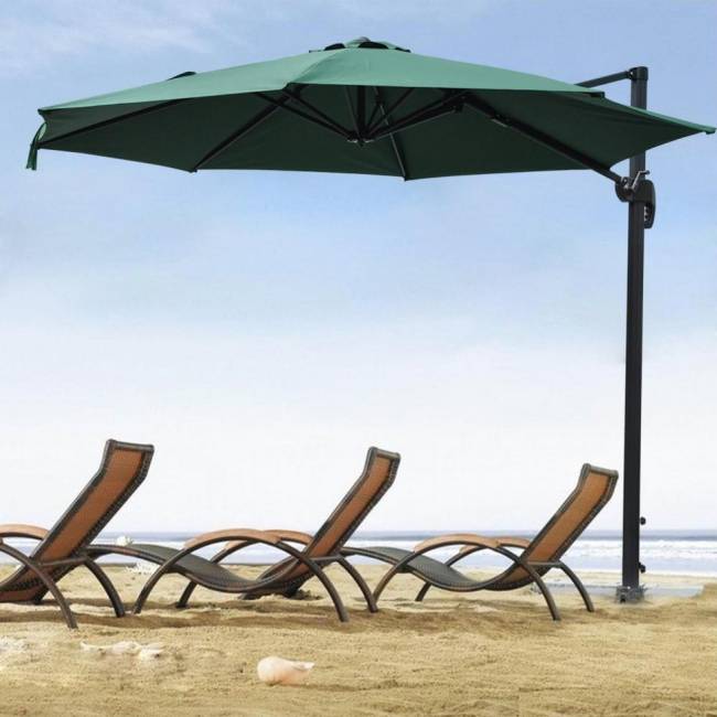 Садовый зонт Garden Way А002-3000, зеленый