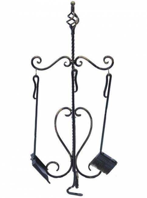 Кованый набор для камина