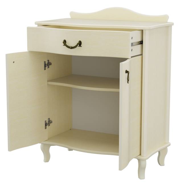 Комод Джульетта с распашными дверцами, дуб шампань Л