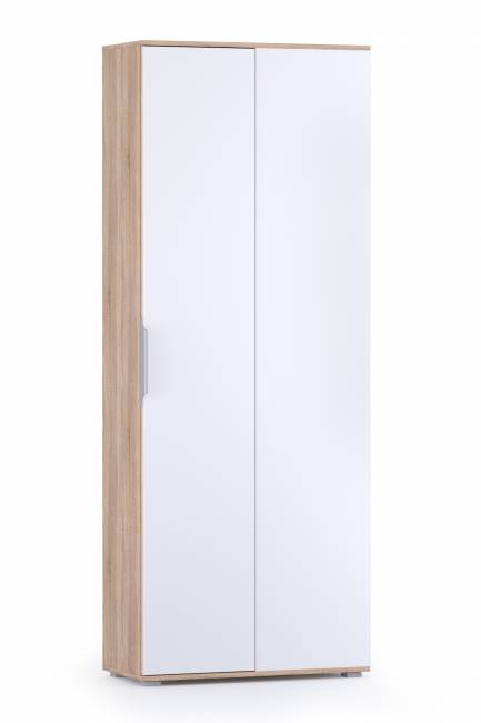 Шкаф угловой Куба Шкаф для одежды 13.137 цвет дуб сонома/белый премиум