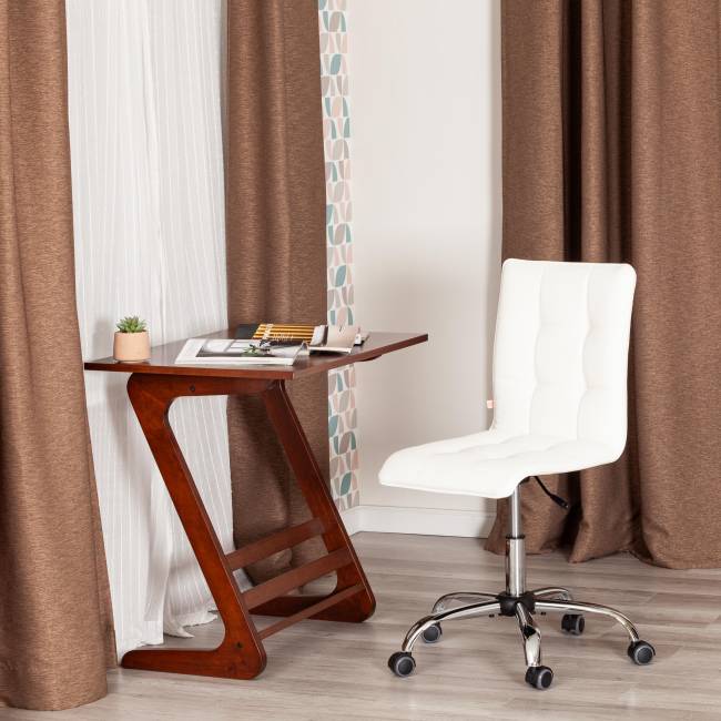 Кресло Зеро/Zero кож/зам, белый, 36-01 белый кож/зам