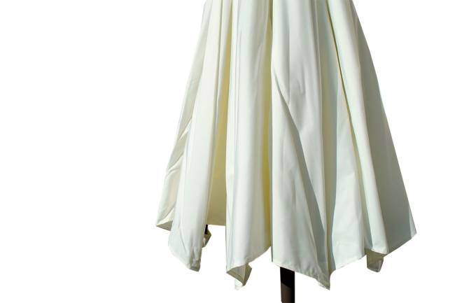 Зонт Верона с наклоном, жемчужный d2.7 Зонт Верона с наклоном, жемчужный d2.7