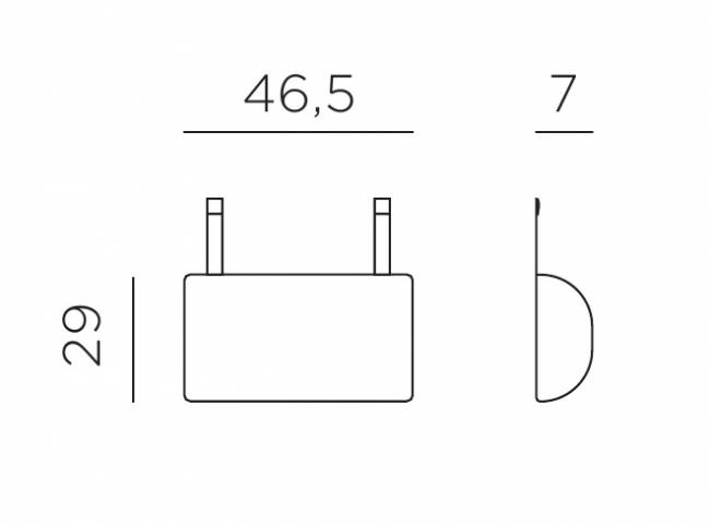 Подушка-подголовник для лаунж кресла Net Lounge горчичный 465х290х70 мм