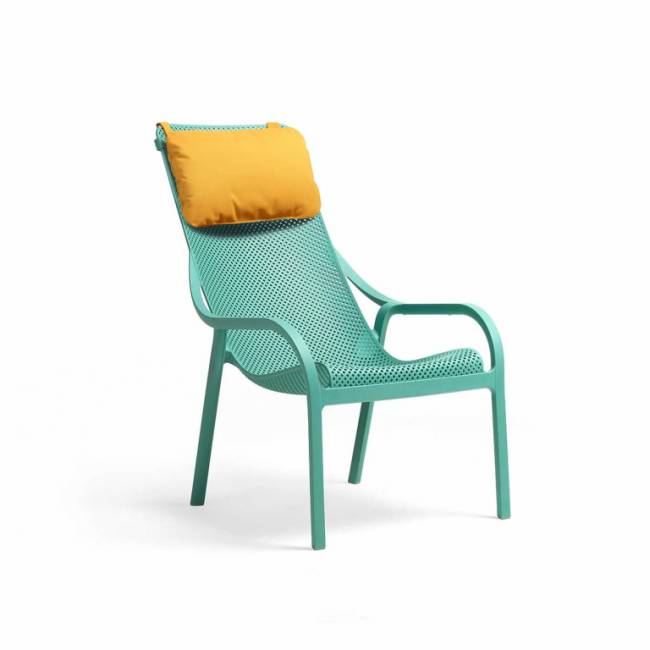 Подушка-подголовник для лаунж кресла Net Lounge горчичный 465х290х70 мм