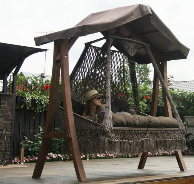 Каркас с крышей КАРАВЕЛЛА для качелей СЕАРА Каркас с крышей КАРАВЕЛЛА для качелей СЕАРА