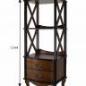 Этажерка Джульетта 2 уровня, орех Л