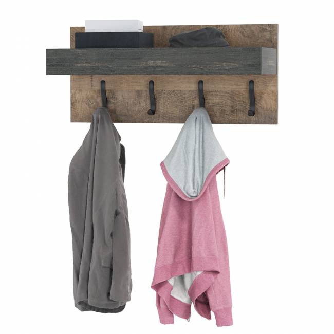 Вешалка Трувор 15.04 цвет дуб гранж песочный/интра