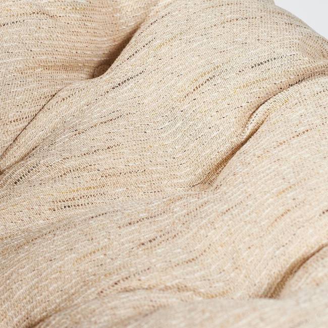 Кресло-качалка Папасан/Papasan (W 23/01 B) /с подушкой/ 115х78х104см, античный черно-коричневый, ткань старт Antique brown (античный черно-коричневый)