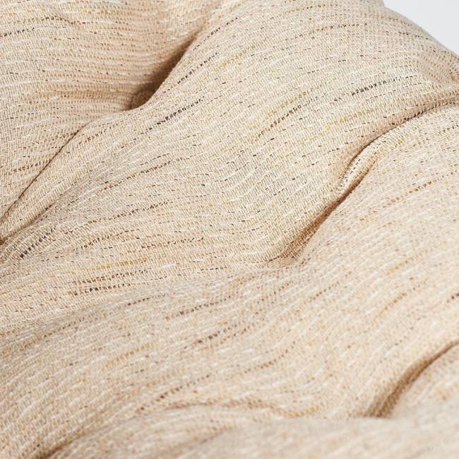 Кресло-качалка Папасан/Papasan (W 23/01 B) /с подушкой/ 115х78х104см, античный черно-коричневый, ткань старт Antique brown (античный черно-коричневый)