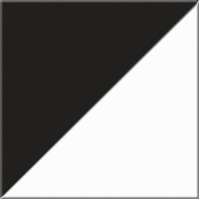 Большая ТВ-тумба Сидней с двумя навесными полочками цвет белый/чёрный/МДФ белый глянец