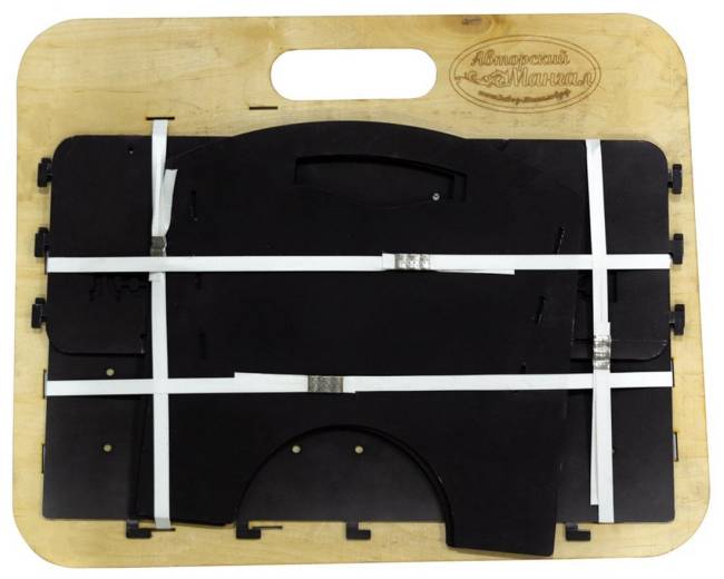 Мангал разборный "Эконом", сталь AISI304, 3мм