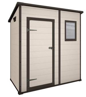 Сарай "Манор Пент 6x4" (размеры 175 x 103 см), бежевый