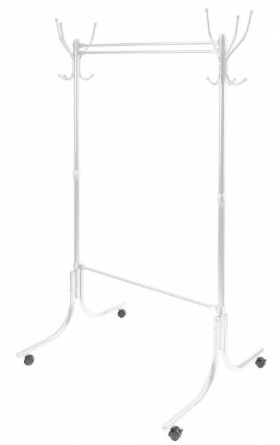 Вешалка гардеробная ВГ90 (матовый белый)
