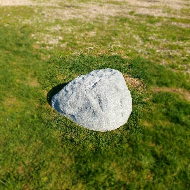 Искусственный валун "ЛЮКС", D80-1, светло-серый  