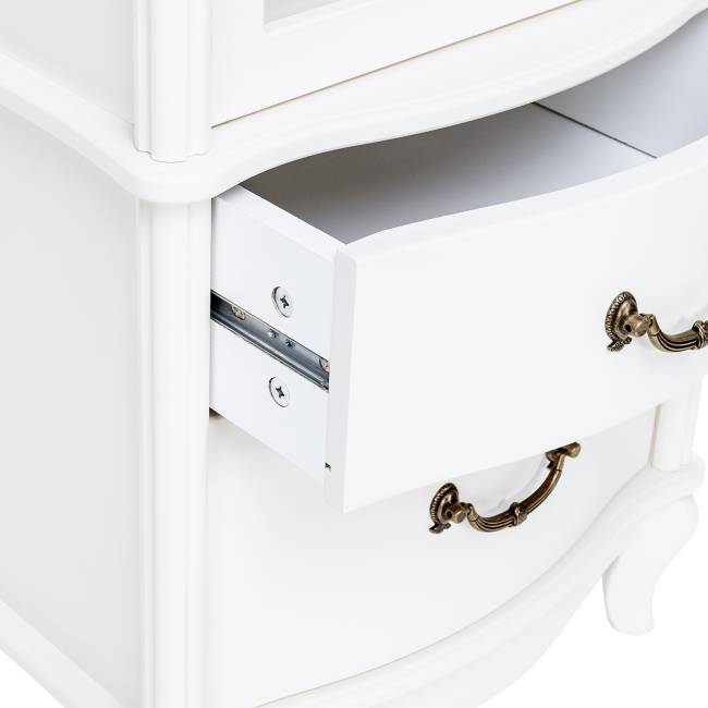 Шкаф-витрина Leset "Джульетта" Молочный дуб