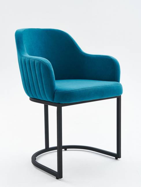 Стул Amely Denim / Black 2