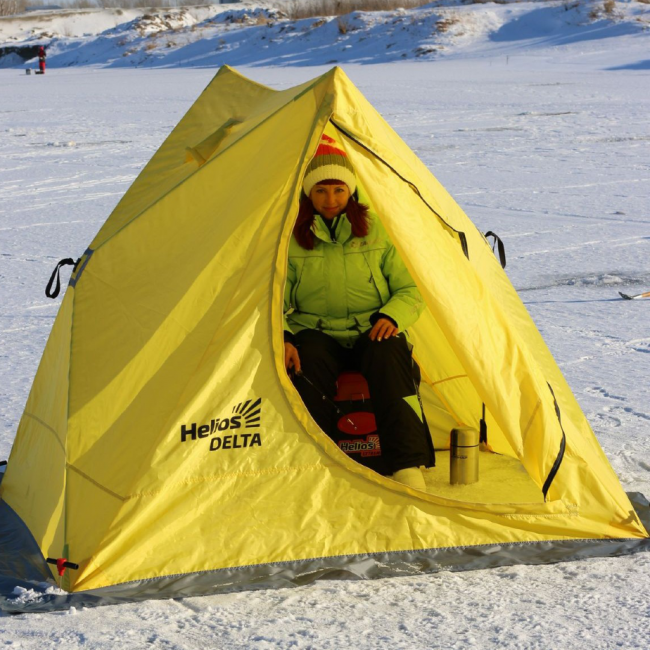 Зимняя палатка Helios Delta двускатная