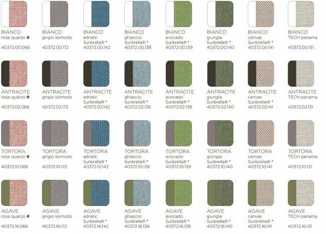 Диван пластиковый с подушками Komodo 2 белый, розовый 1490х780х900 мм