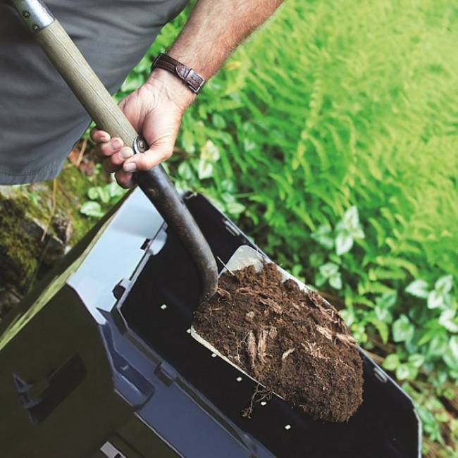 Компостер Prosperplast Compogreen 380 л, черный