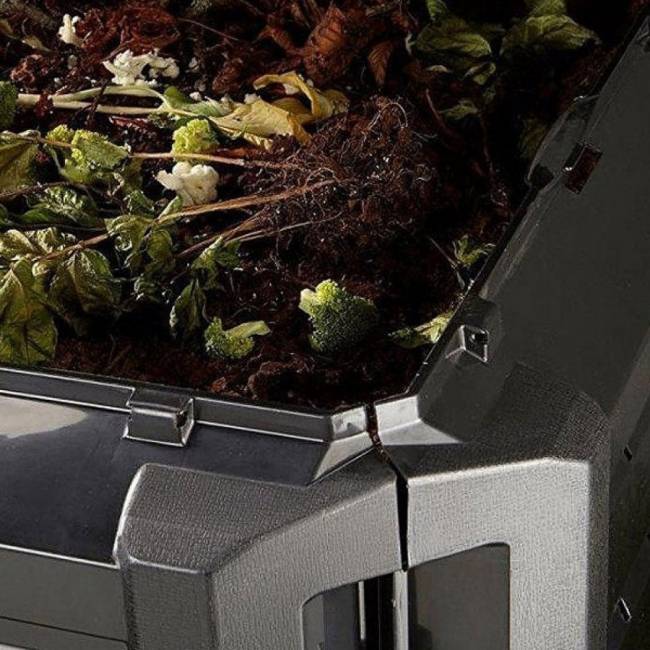 Компостер Prosperplast Compogreen 380 л, черный