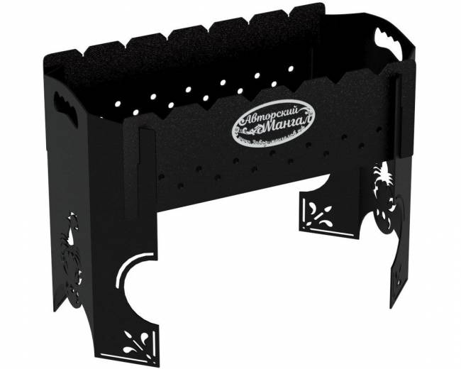 Мангал разборный "Скорпион", сталь AISI304, 3мм