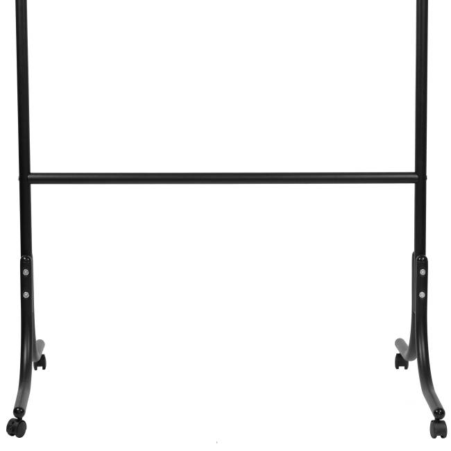 Вешалка напольная на колесах М 11 чёрный