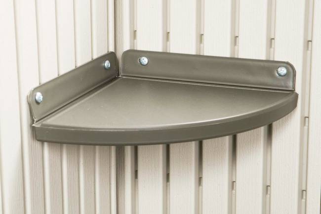 Полка угловая для сарая WoodLook, 2 шт/упак