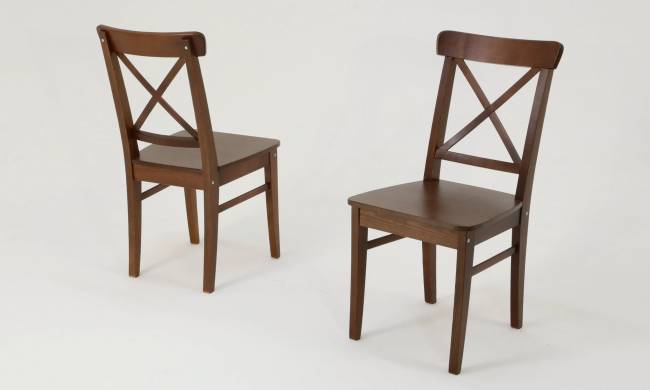 Обеденная группа Верди 120 со стульями Ингольф орех Обеденная группа Верди 120 со стульями Ингольф орех