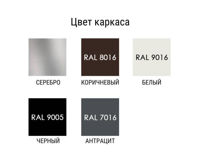 Зонт пляжный профессиональный Ø2.5 м Kiwi Clips серебристый, красный Ø2500 мм