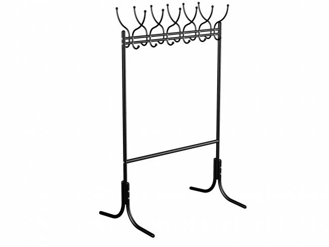 Вешалка напольная М 11 чёрный